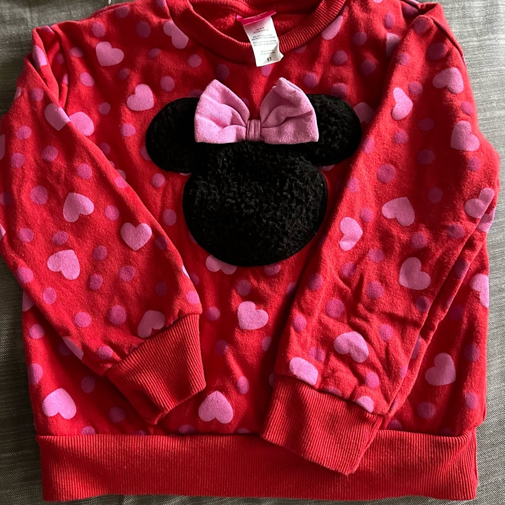 Toddler Minnie Mouse crewneck